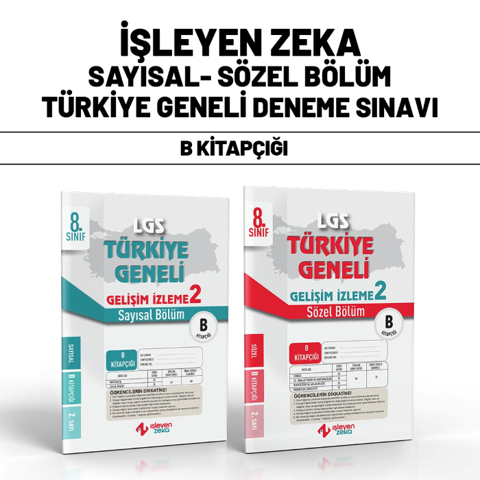 İŞLEYEN 08.SINIF TÜRKİYE GENELİ SAY/SÖZ 1-B -24-25